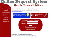 Tablet Screenshot of online.qualityns.com
